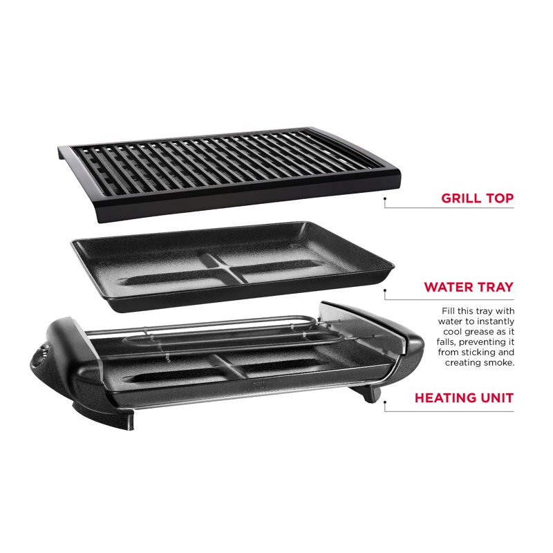 Chefman Electric Smokeless Indoor Grill & Reviews Wayfair